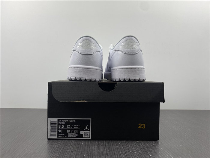 Jordan1 Golf Triple White DD9315-101