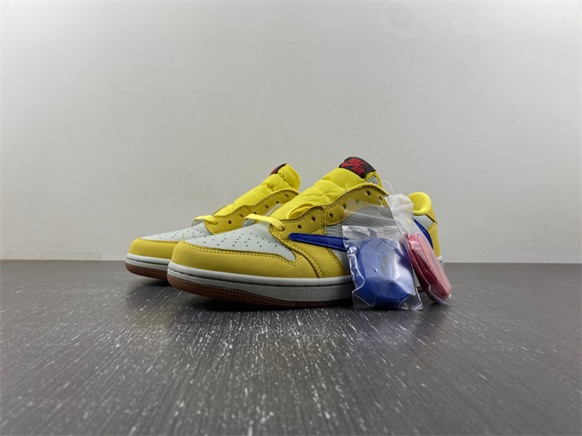 Travis Scott x Air Jordan 1 Low OG “Canary” DZ4137-700